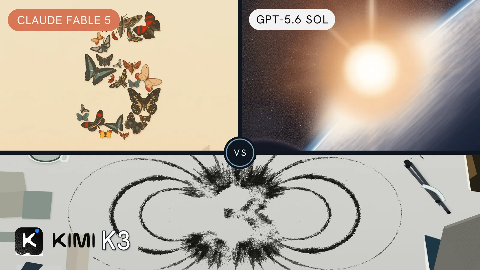 Cover art for We scored Fable 5 vs Sol vs Kimi K3 and the winner refused the most calls